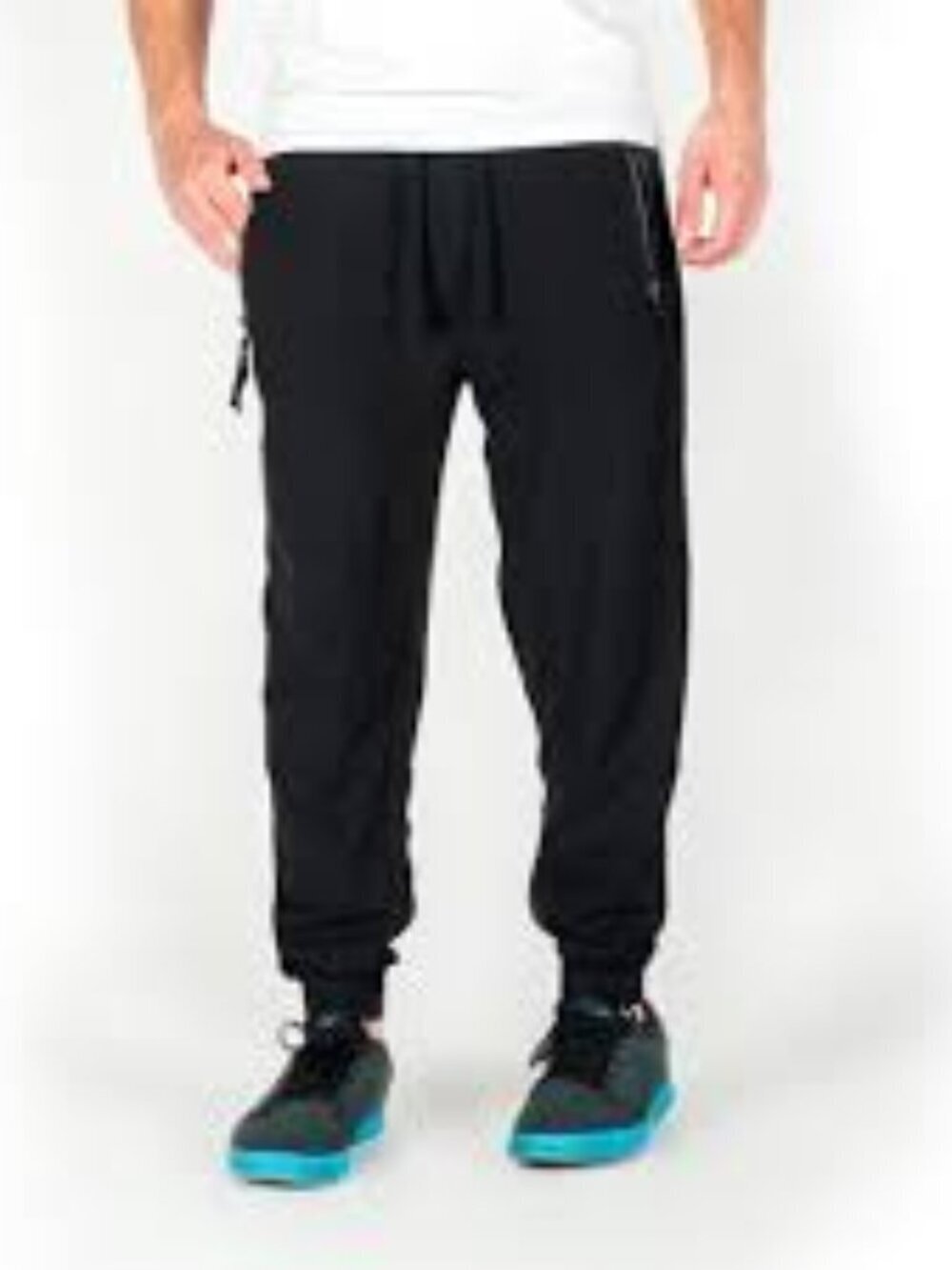 Iron Co Classic Black Men’s Joggers – Size Large